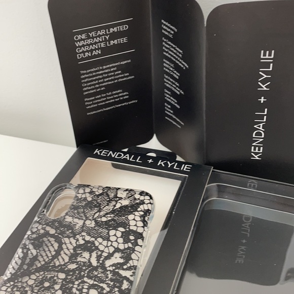 KENDYL & KYLE IPHONE X PROTECTIVE CASE BLACK LACE - Picture 8 of 15